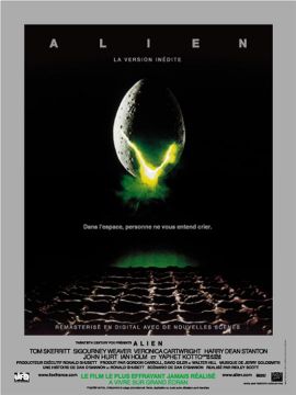 Affiche du film Alien, le 8ème passager