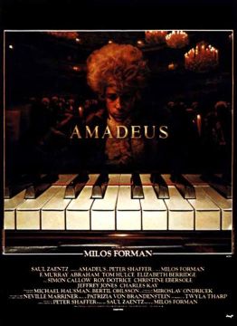 Affiche du film Amadeus