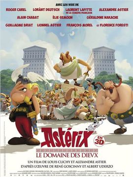 Affiche du film Astérix et le domaine des dieux