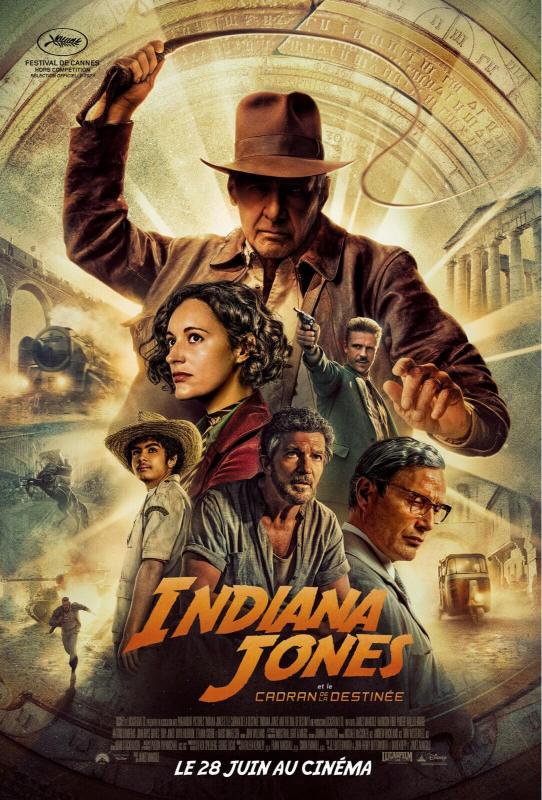 Affiche du film Indiana Jones et le cadran de la destinée