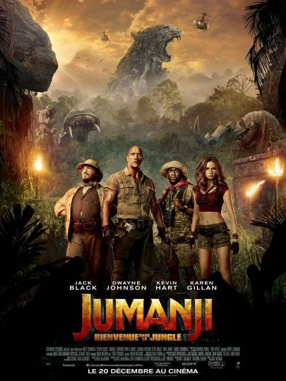 Affiche du film Jumanji : Bienvenue dans la jungle