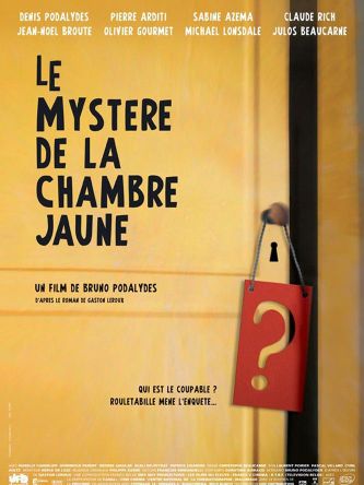 Affiche du film Le mystère de la chambre jaune