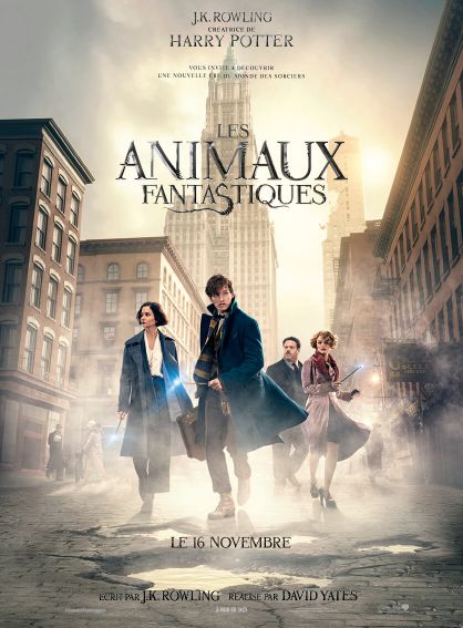 Affiche du film Les animaux fantastiques