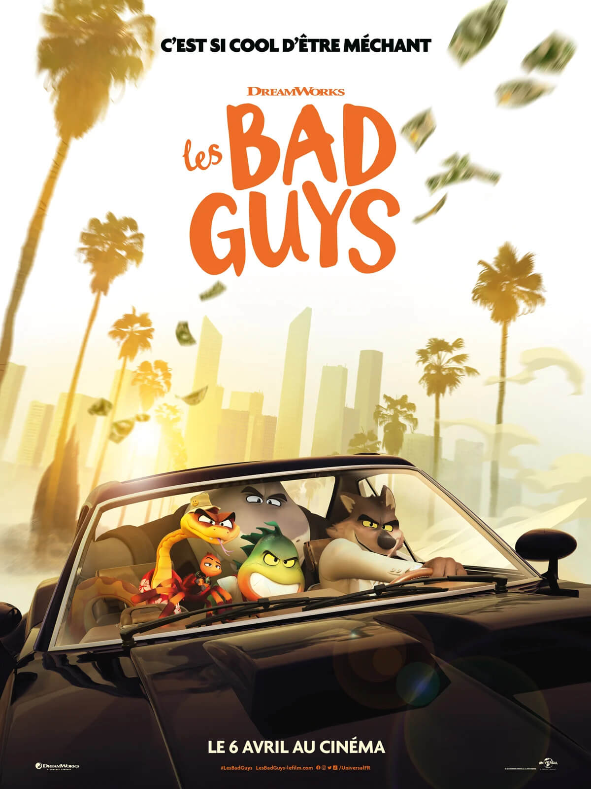 Affiche du film Les bad guys