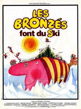 Affiche du film Les bronzés font du ski