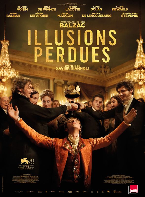 Affiche du film Les illusions perdues