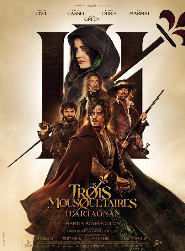 Affiche du film Les trois mousquetaires : D'Artagnan