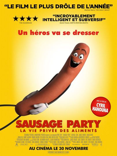 Affiche du film Sausage party