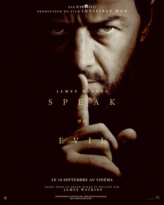Affiche du film Speak no evil