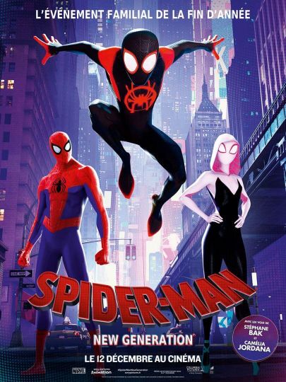 Affiche du film Spiderman : new generation