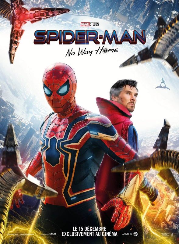 Affiche du film Spiderman : No way home