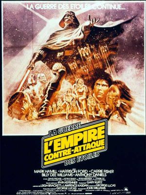 Affiche du film Star Wars, l'Empire contre-attaque